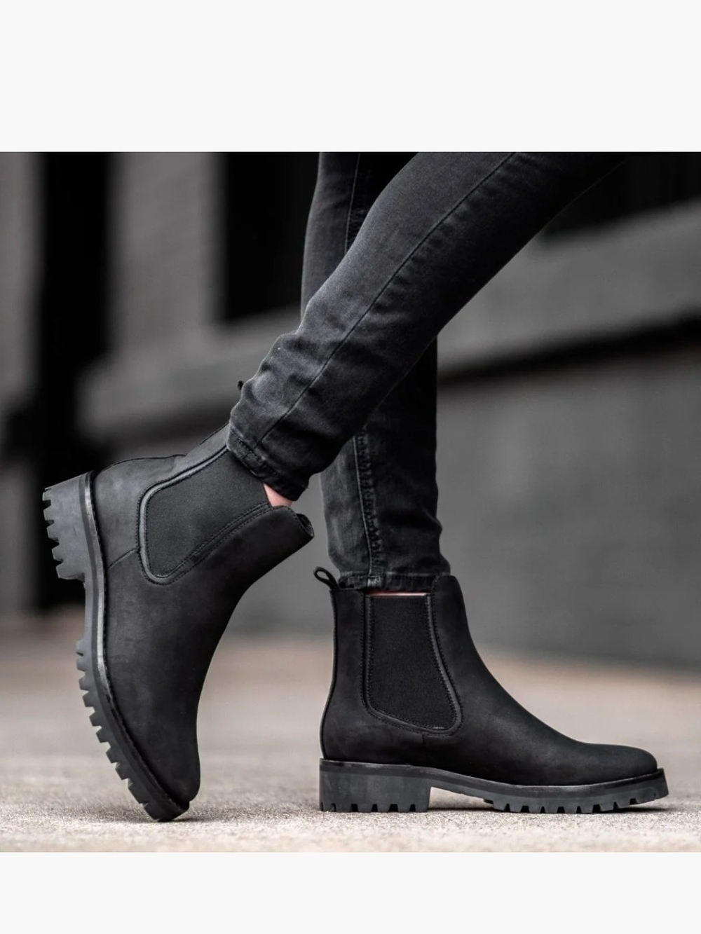 Thursday Boot Company Matte Black Womens Leather Boots